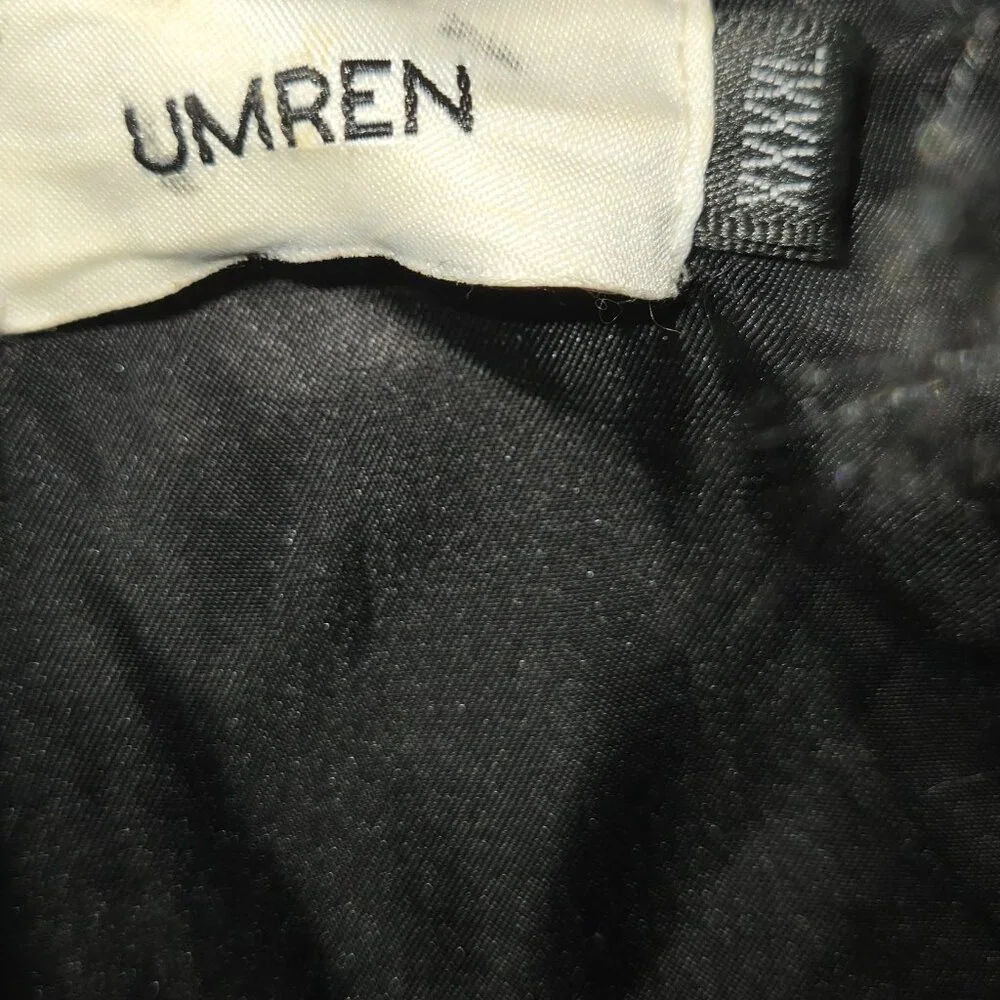 Faux Fur Jacket Mens Middle-length Black Long-sleeved Fox Fur Jacket Warm Trench - Picture 12 of 13